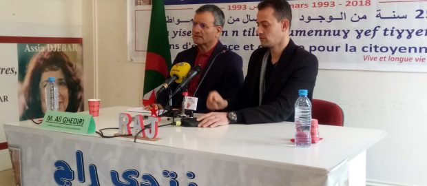 ALI GHEDIRI A LA JEUNESSE ALGÉRIENNE